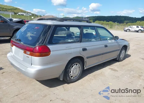 1997 Subaru Legacy L/Postal Right-Hand Drive из США, поврежденный, VIN 4S3BK4351V7325630